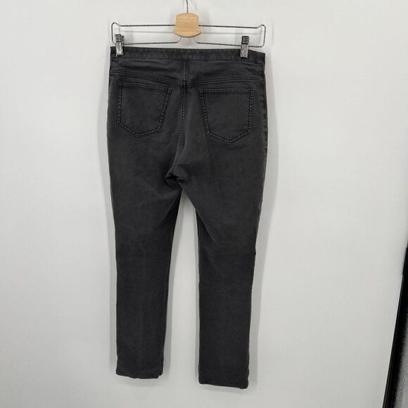 MM Lafleur Women Size 4 New York Gray Adjustable Hem Pants - Picture 3 of 9